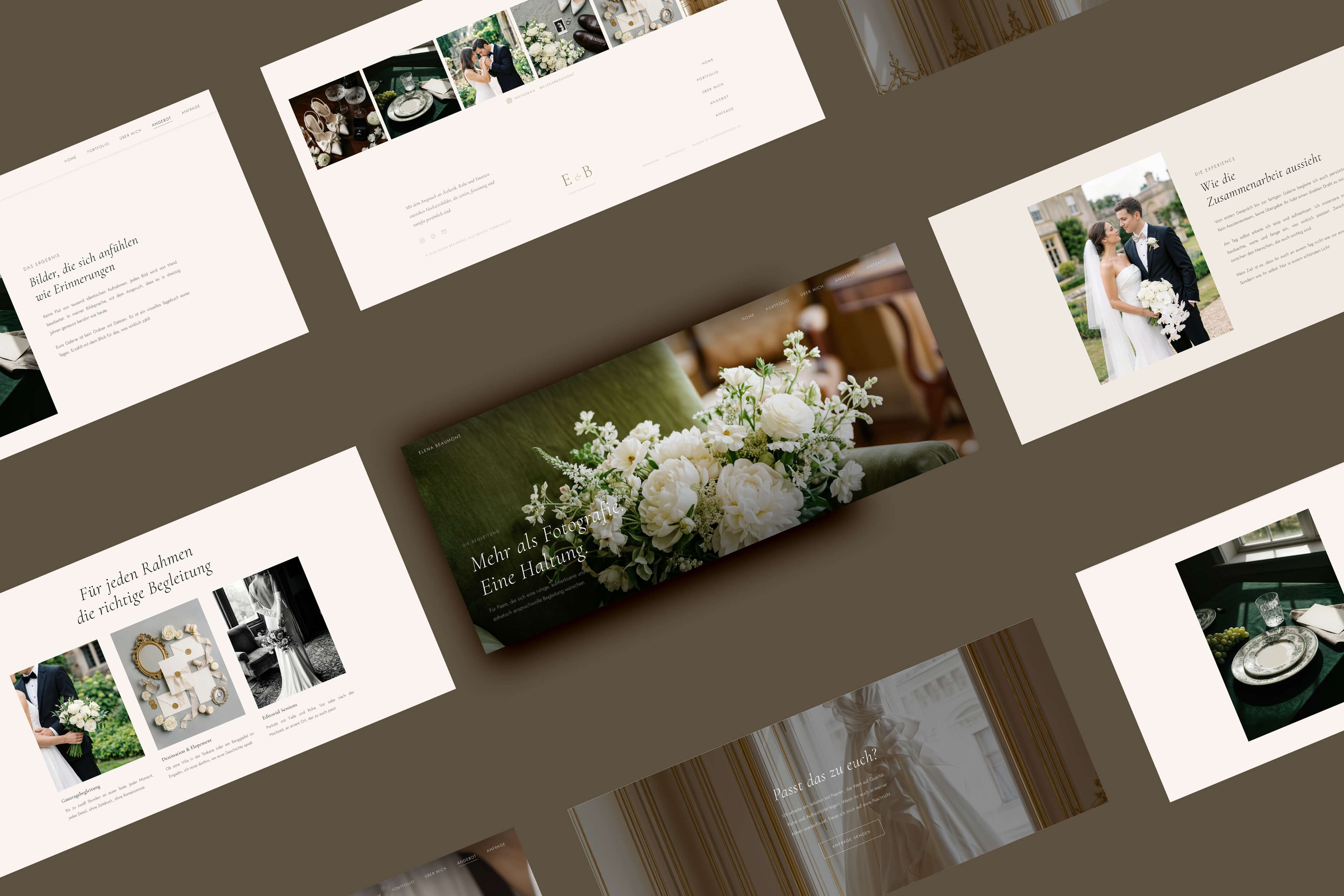 Elena Beaumont Luxury Photography Website