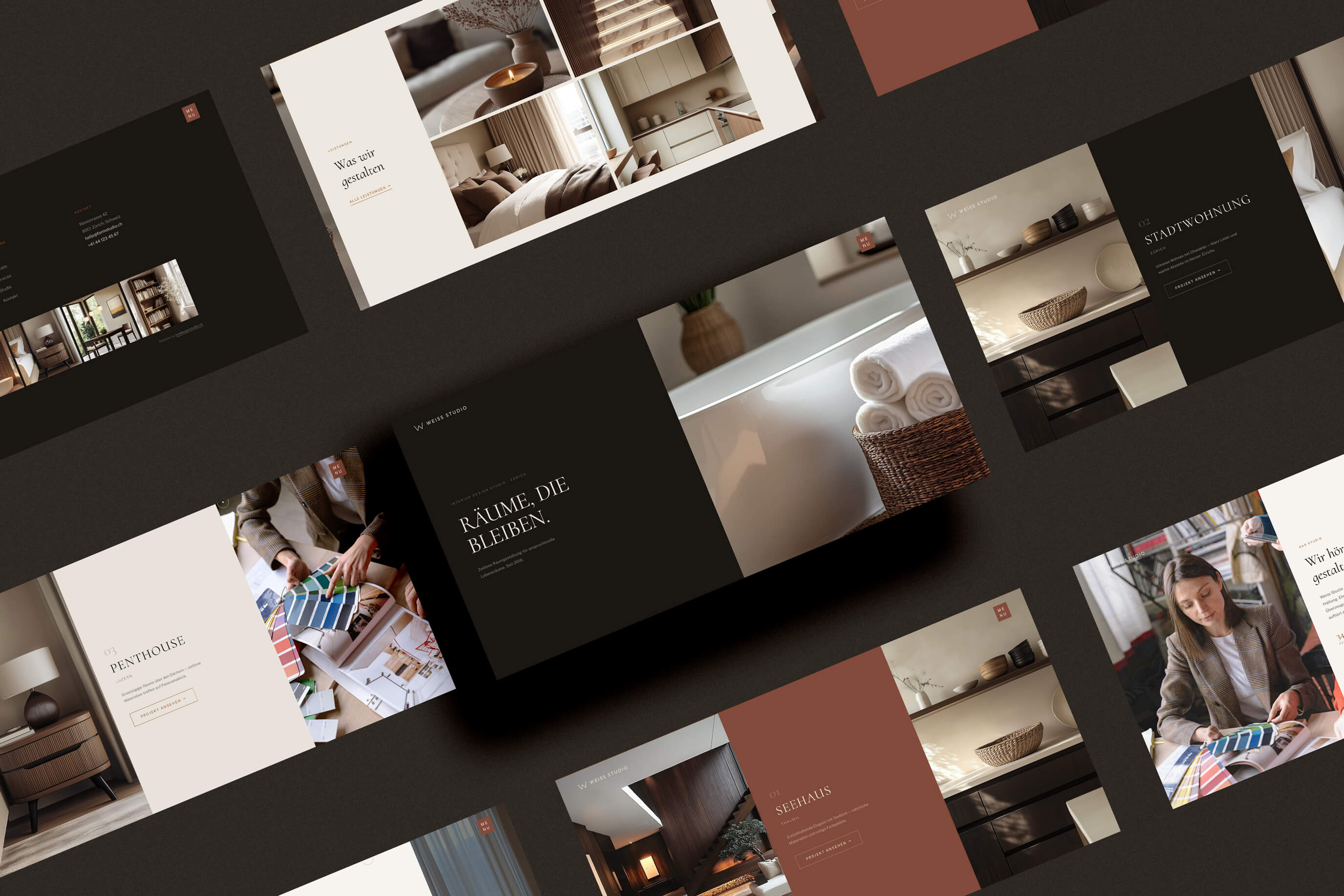 Weiss Interior Design Studio Website